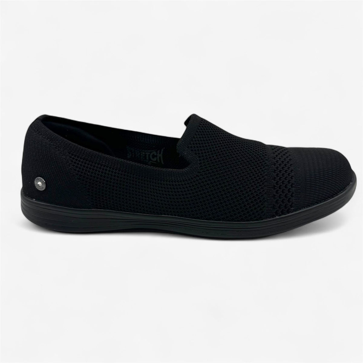 Skechers One The Go Dreamy Beaming Blacck Womens Casual Slip-On