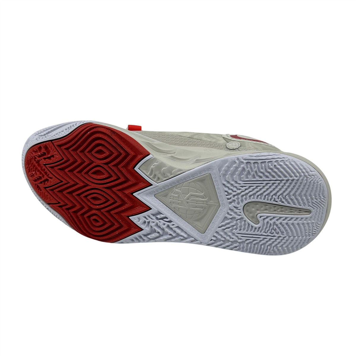 Nike Kyrie 8 Light Bone Picante Red Adobe Mens Athletic Sneaker