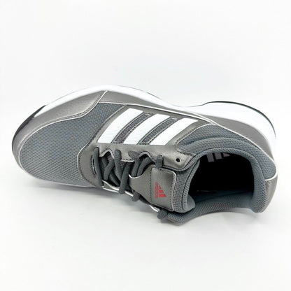 Adidas Tech Response 2.0 Gray Silver Metallic Mens Wide Golf Shoes EE9420