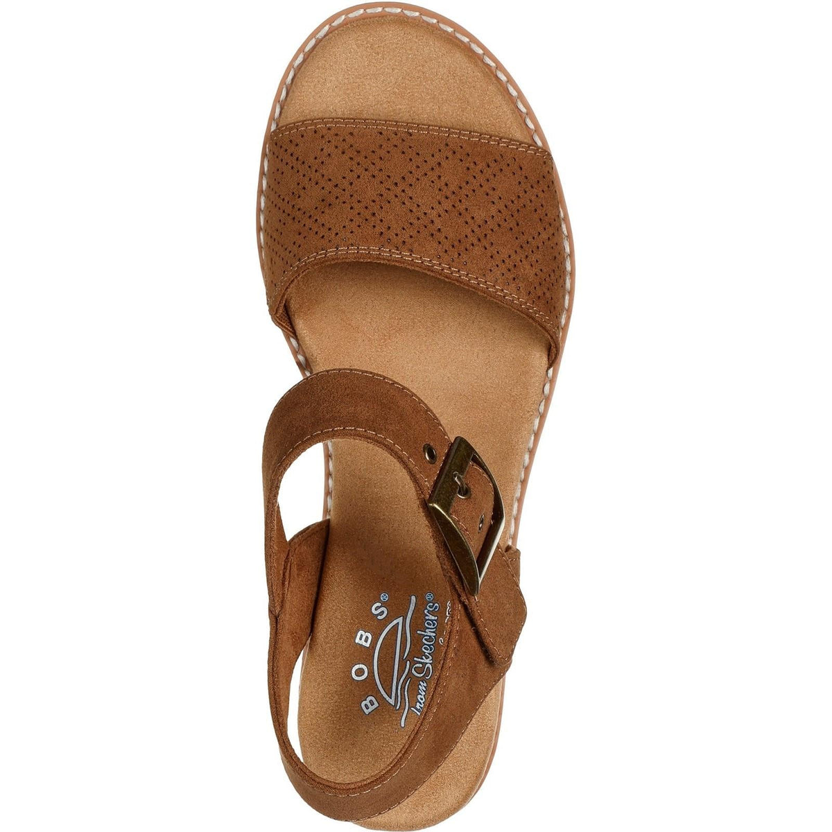 Women's Wide Fit Skechers 114147 Bobs Desert Kiss Serendipitous Sandals