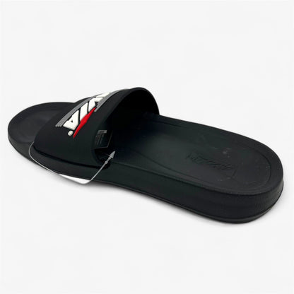 Avia Primary Black White Mens Sandal Slide