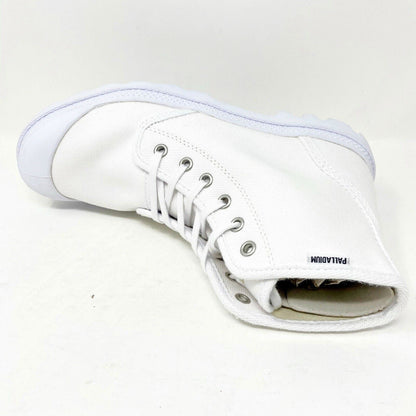Palladium Pampa Hi Originale Triple White Womens Chukka Boots 75349 101