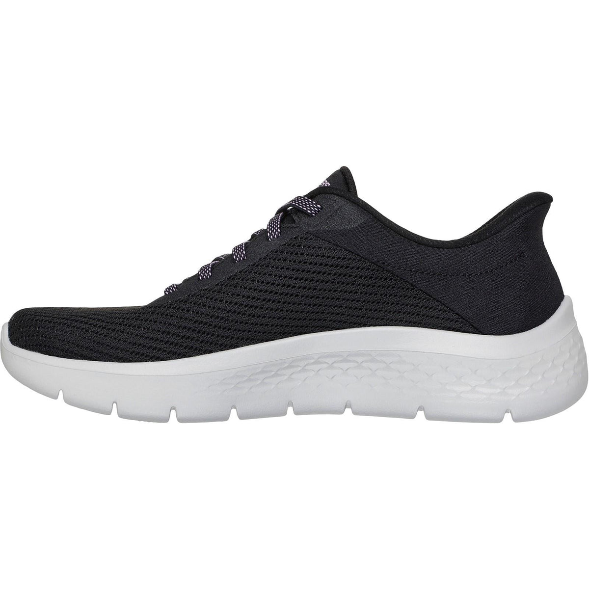 Women's Wide Fit Skechers 125516 Slip-ins Go Walk Flex Carla Trainers