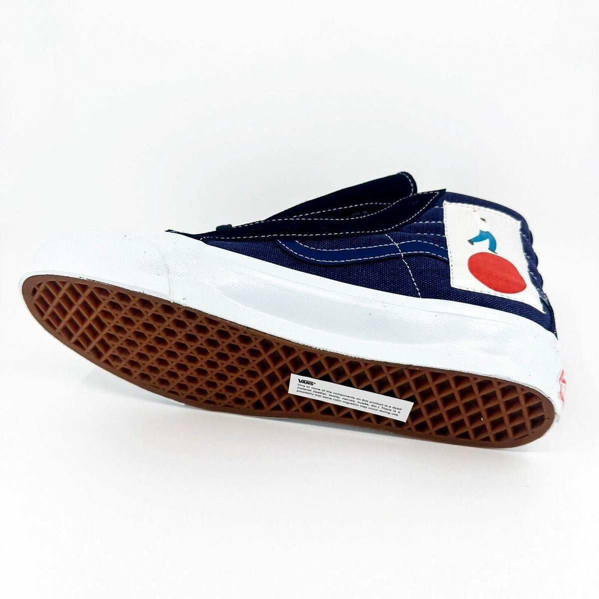 Vans Vault x Geoff McFetridge OG Sk8 Hi LX (GM) Freetime Navy Mens Shoes