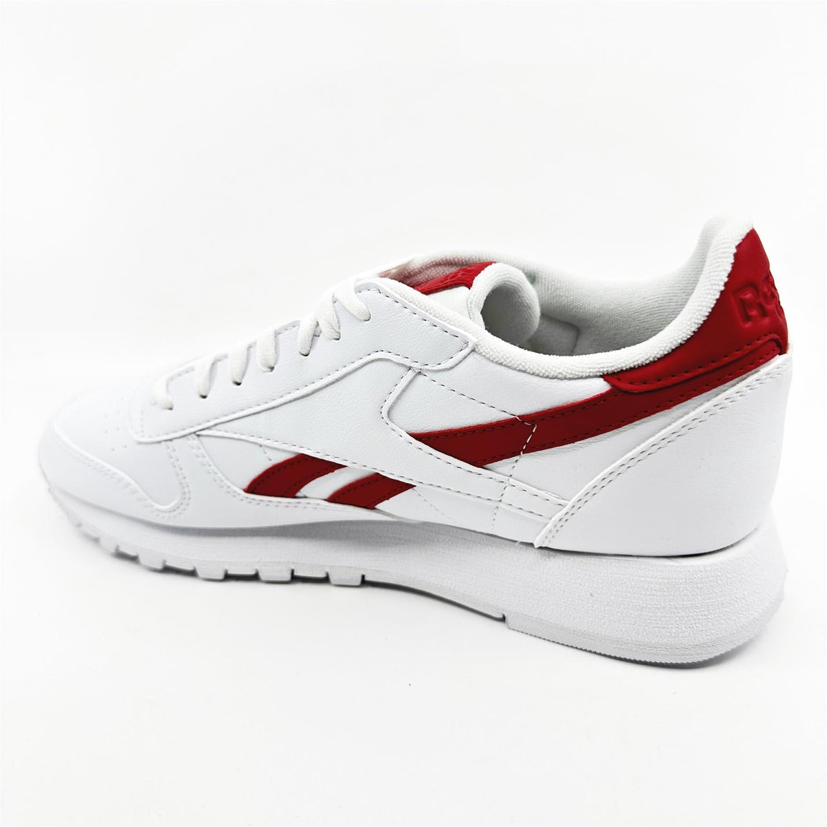 Reebok Classic Vegan White Vector Red Mens Athletic Sneaker
