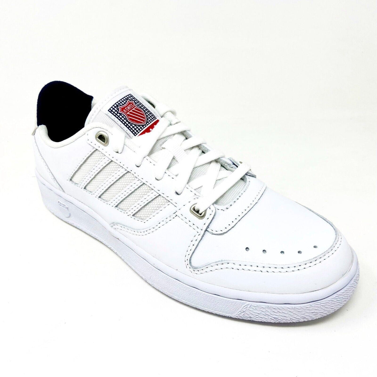K-Swiss Crown 2000 White Corporate Mens Size 8.5 Sneakers 06993 113