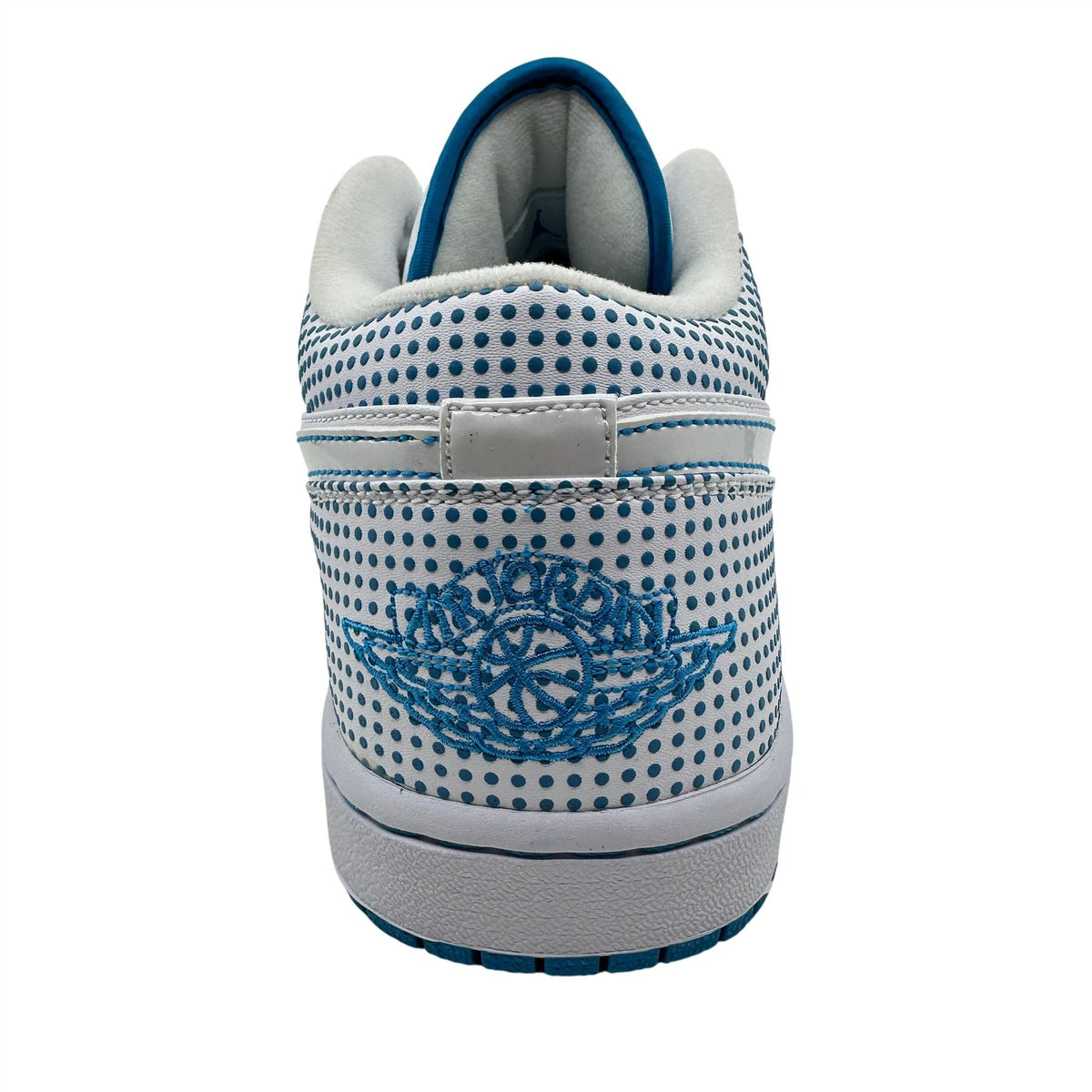 Jordan 1 Phat Low White Laser Blue Mens Athletic Sneaker