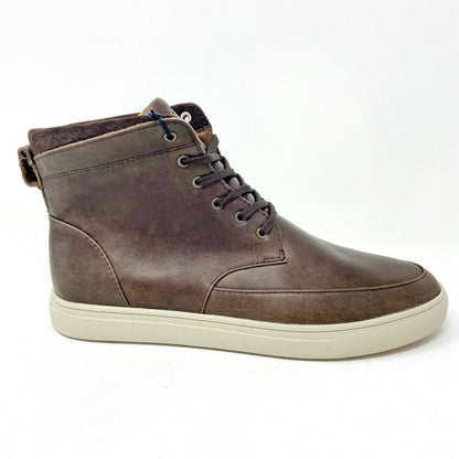 Clae Hamilton SP Umber Leather Mens Mid  Casual Sneakers