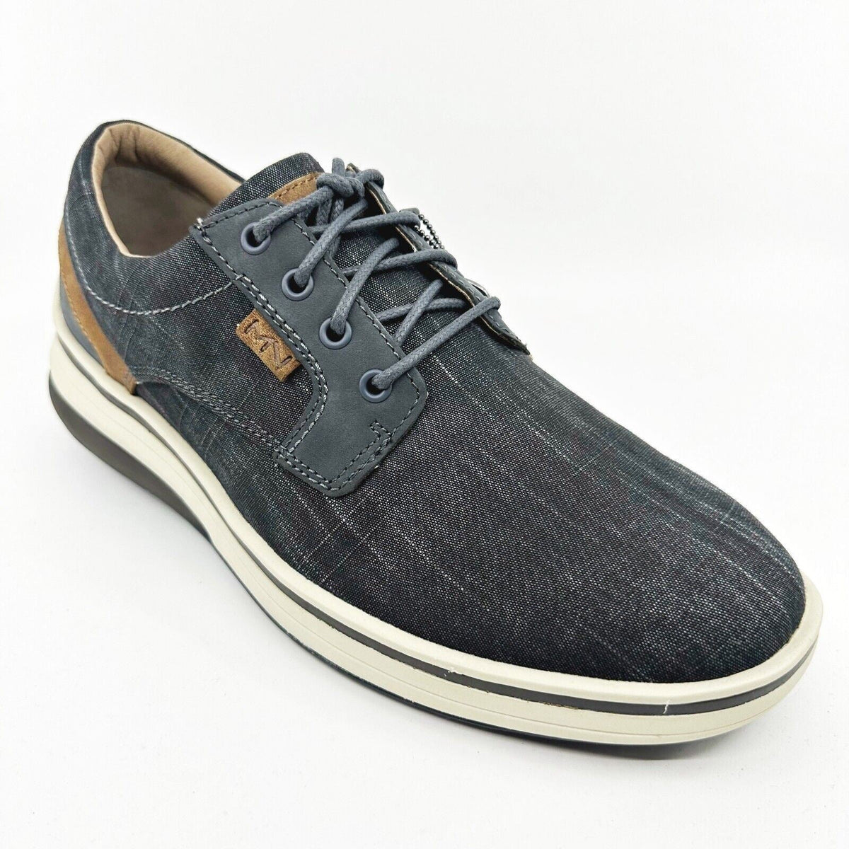 Mark Nason Casual Cell Wrap Manteo Gray Mens Size 8.5 Oxford Sneakers