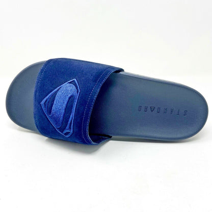 STNDRD Standard Monaco Justice League DC Comics Superman Blue Womens Sandals