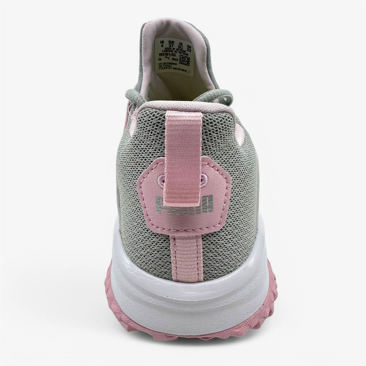 PUMA Fusion Evo High Rise Pink Lady Kids Girls Spikeless Golf Shoes