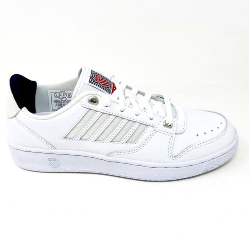 K-Swiss Crown 2000 White Corporate Mens Size 8.5 Sneakers 06993 113
