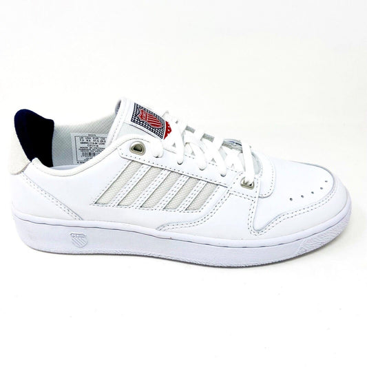 K-Swiss Crown 2000 White Corporate Mens Size 8.5 Sneakers 06993 113