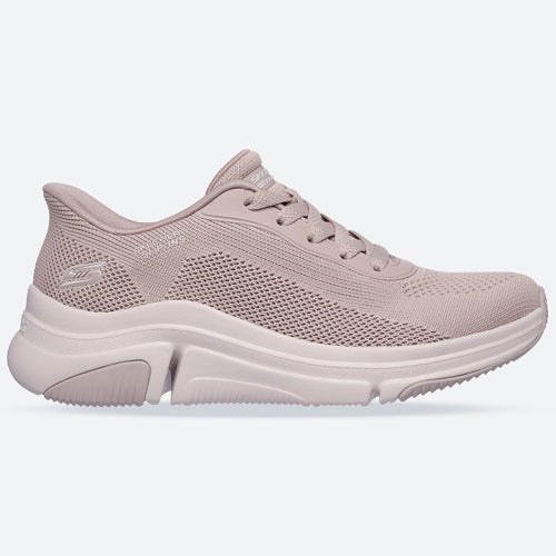 Women's Wide Fit Skechers 117587 Slip-ins Bobs Sport Sparrow Flex Trainers