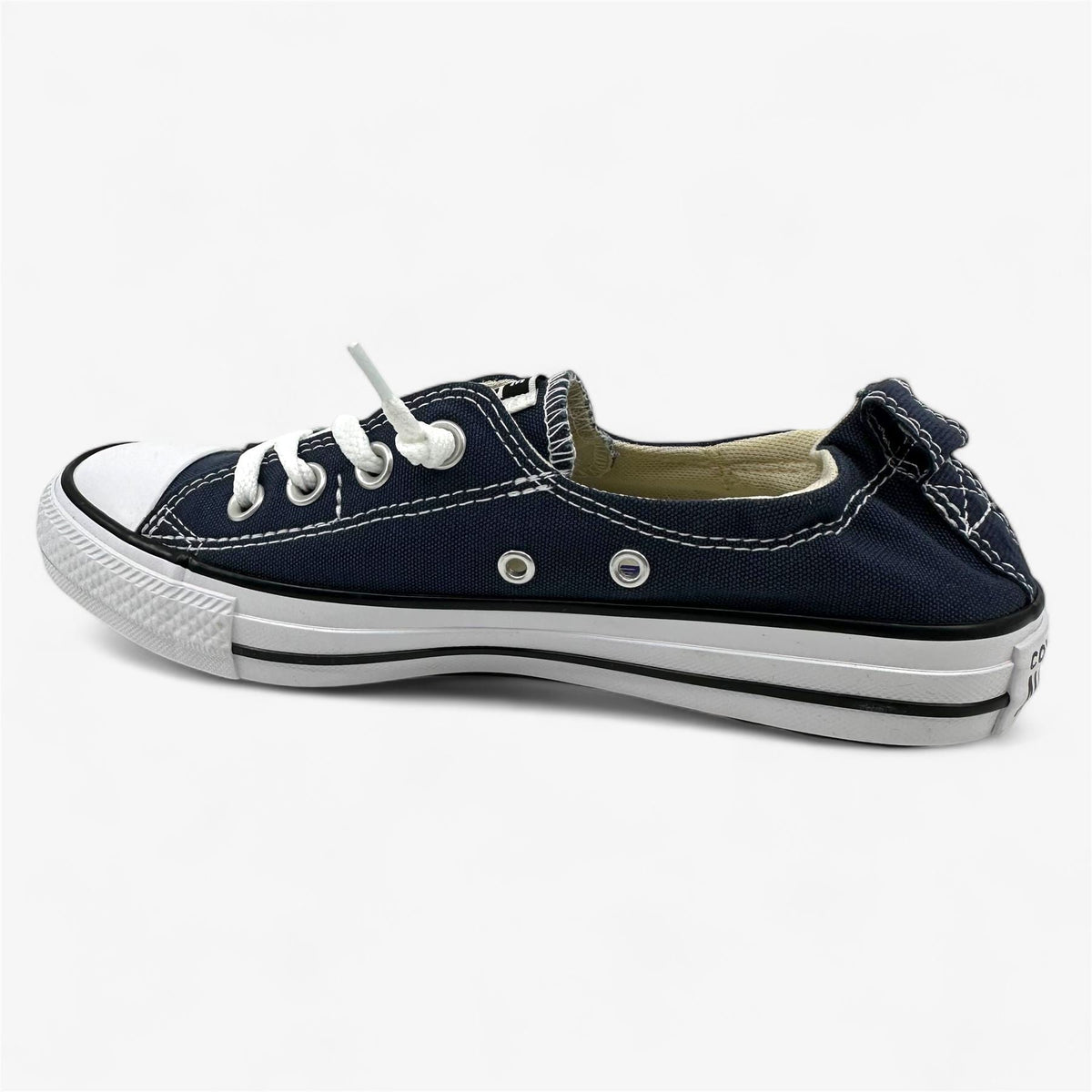Converse CT Shoreline Slip Athletic Navy Womens Athletic Sneaker