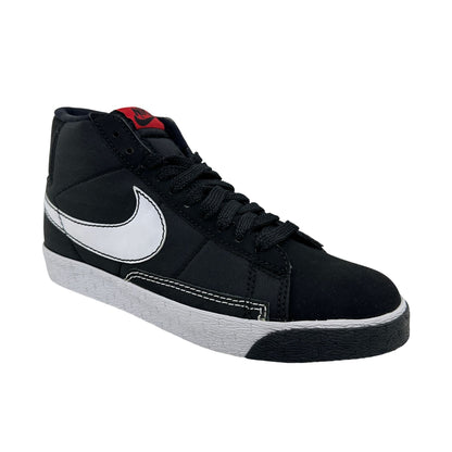 Nike Blazer High Black White Red Mens Athletic Sneaker