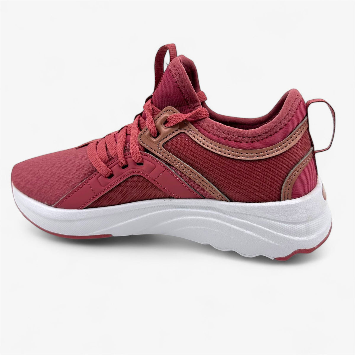PUMA Softride Sophia Q4 Shine Mauvewood Rose Gold Womens Size 6 Sneaker