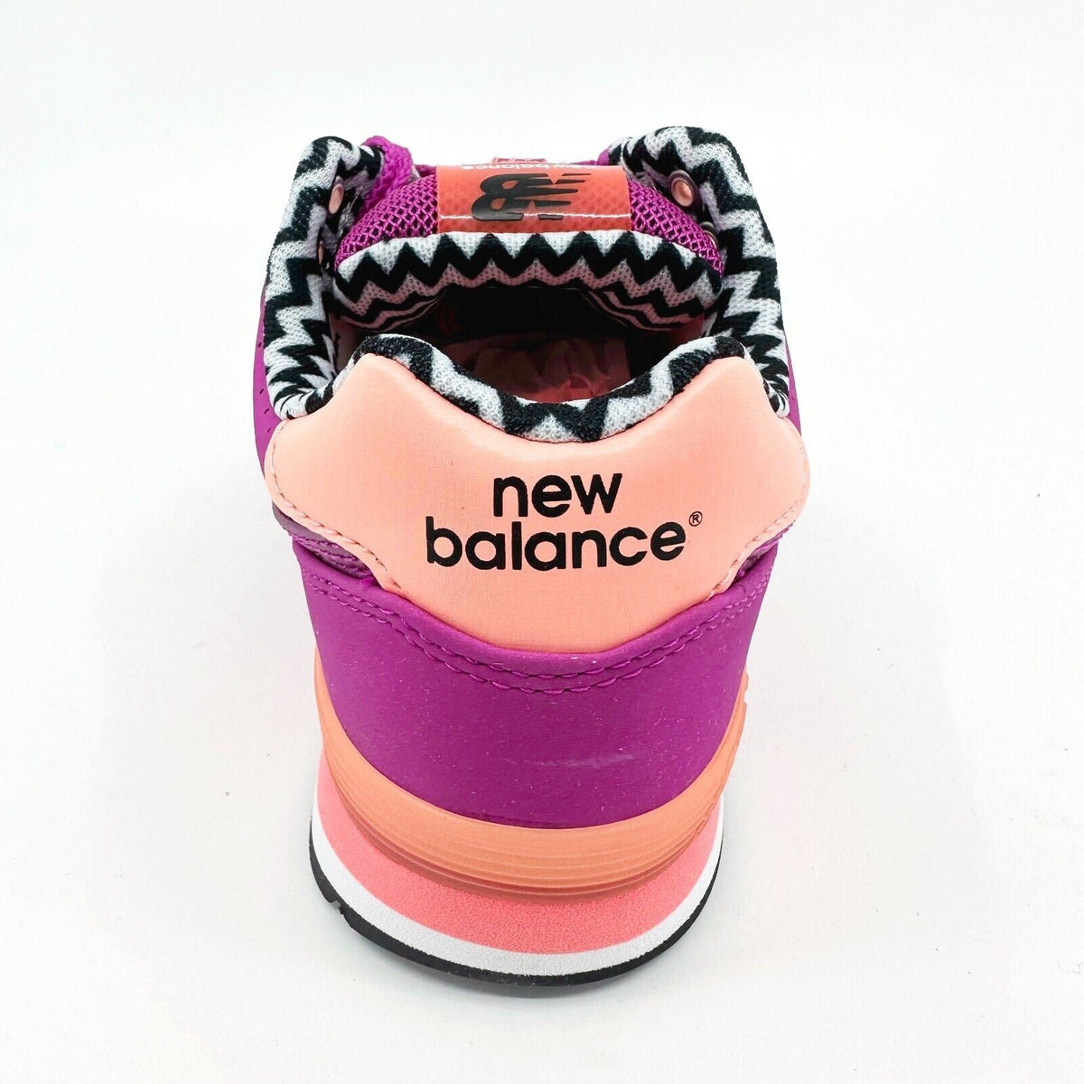 New Balance 574 Classics Magenta Black Kids Running Sneakers KL574A3P