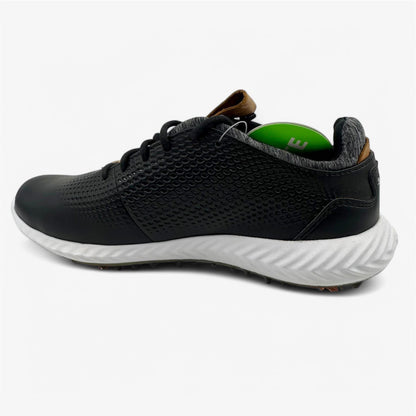 PUMA Ignite Pwradapt Black Kids Size 2 Waterproof Golf Shoes