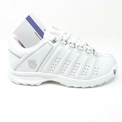 K-Swiss Darwell White Platinum Child Kids Casual Sneakers 5742147