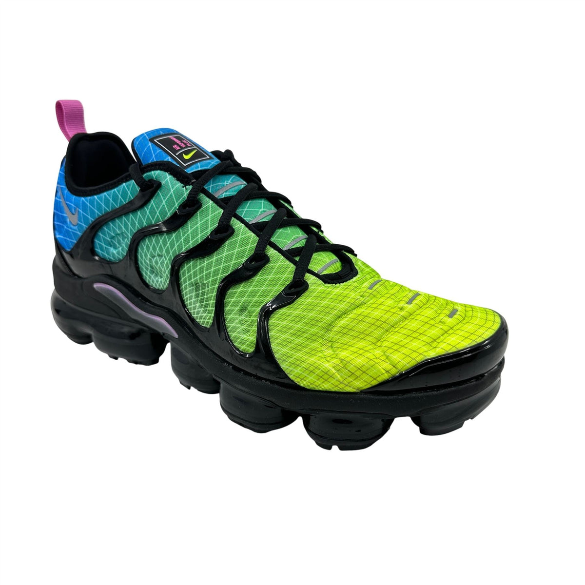 Nike Air Vapormax Plus Aurora Green Reflect Silver Mens Athletic Sneaker