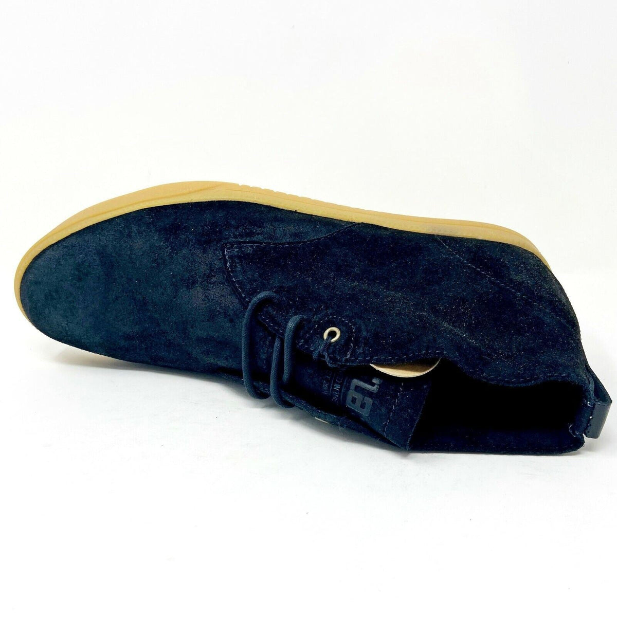 Clae Strayhorn Unlined Black Gum Mens Premium  Casual Sneakers