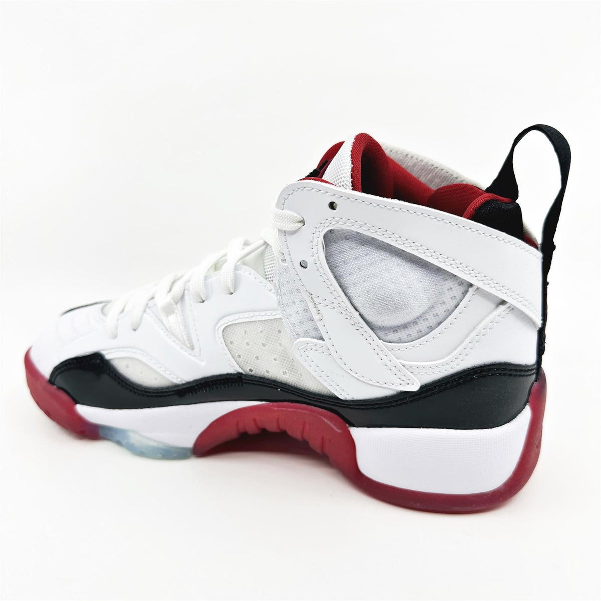 Jordan Two Trey (GS) White Black Gym Red Unisex Kids Athletic Sneaker DQ8431 106