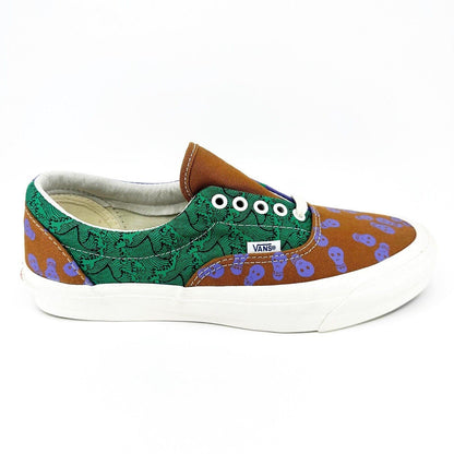 Vans Vault x WTAPS X UA OG Era LX (Canvas) Pumpkin Spice Green Skull Mens Shoes