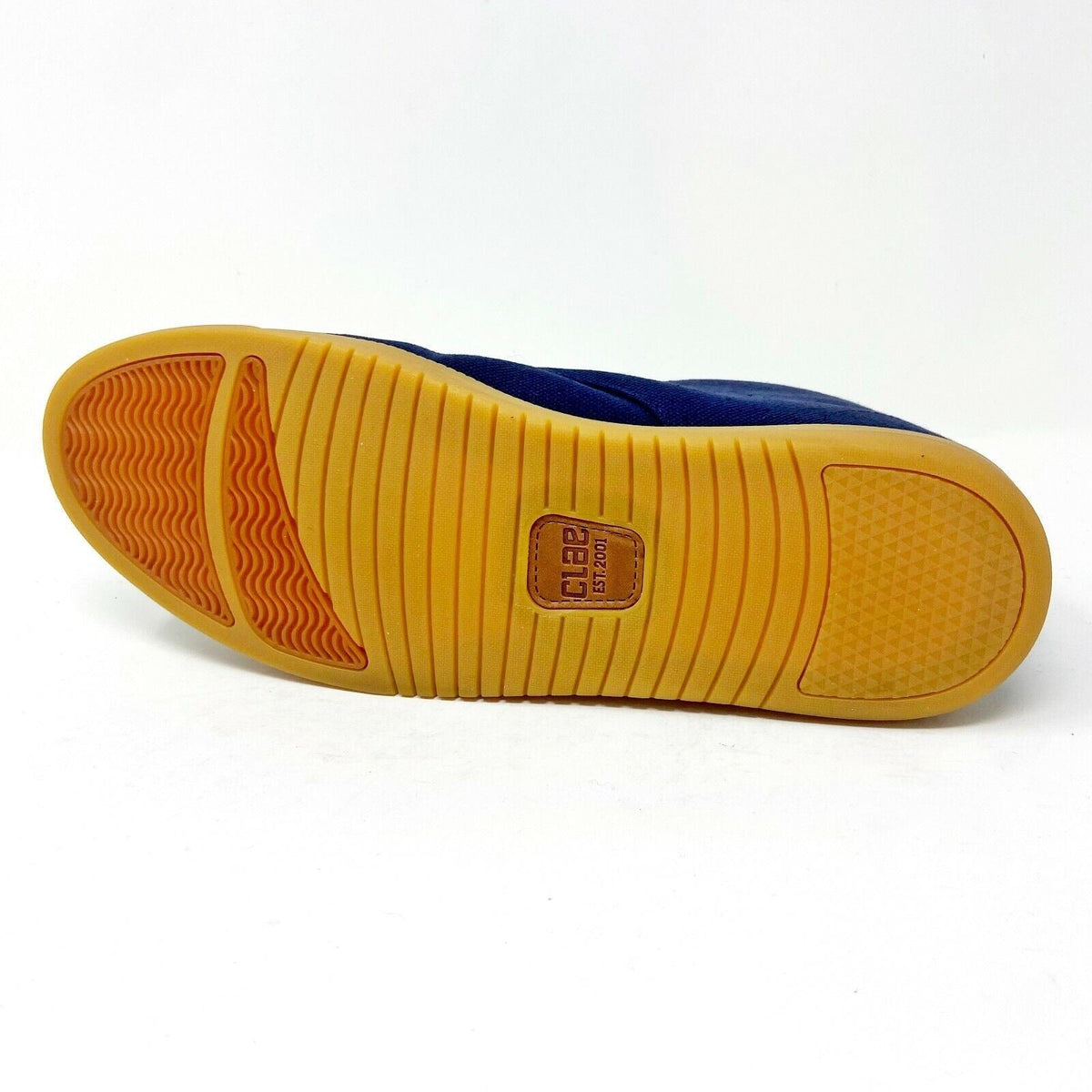 Clae Strayhorn Textile Deep Navy Canvas Mens Premium Sneakers