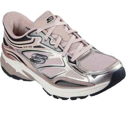 Women's Wide Fit Skechers 150710 Slip-ins Stamina Sport Trainers