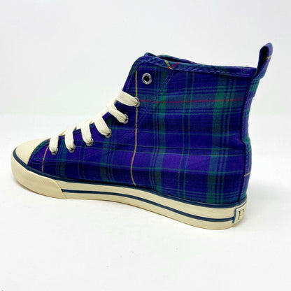 Polo Ralph Lauren Harbour Hi Dark Purple Kids Casual Sneakers 91079