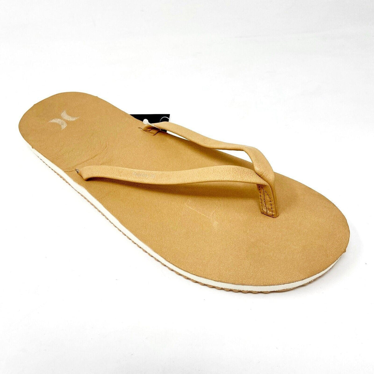 Hurley Lunar Sandal Vachetta Tan Womens Size 10 Flip Flop Thongs CJ7284 293
