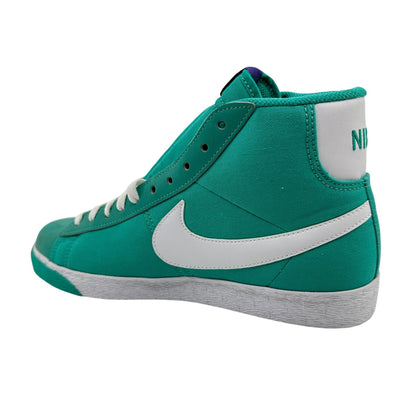 Nike Blazer SP Green White Varsity Purple Mens Athletic Sneaker