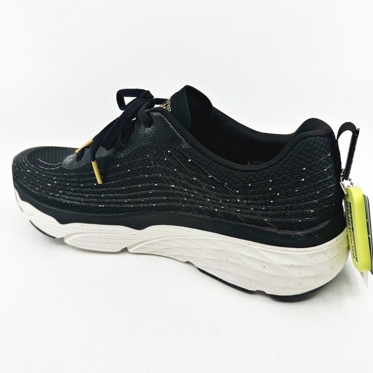 Skechers Max Cushioning Elite Commemoration 30th Anniv Black White Mens Sneakers