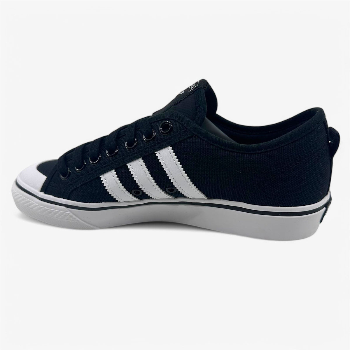 Adidas Nizza Core Black White Mens Athletic Sneaker