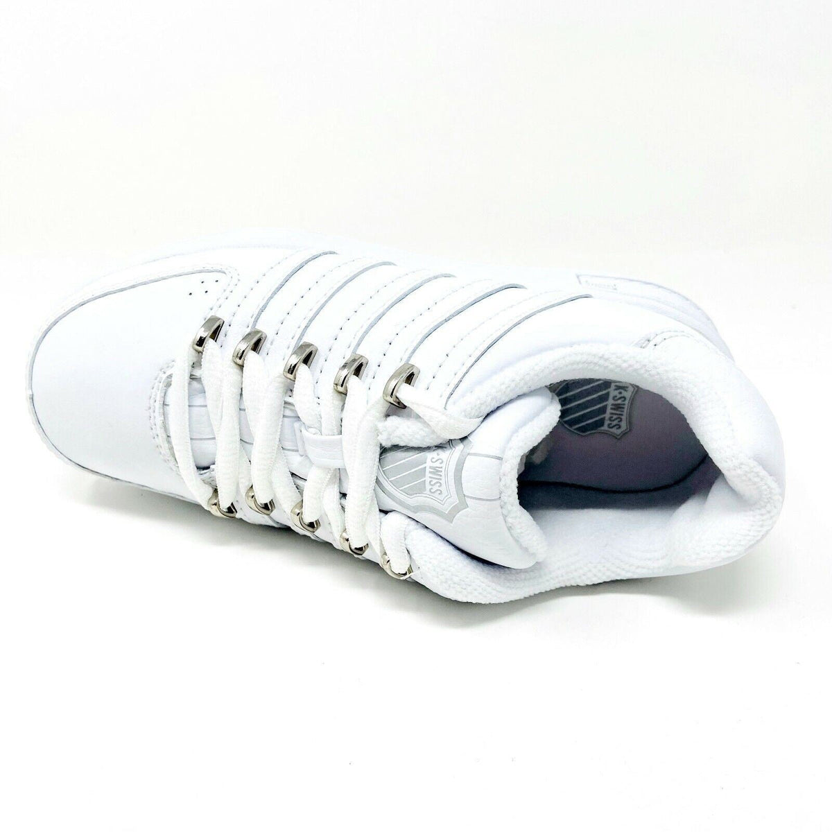 K-Swiss Ruttger White Platinum Child Kids  Casual Sneakers 52024147