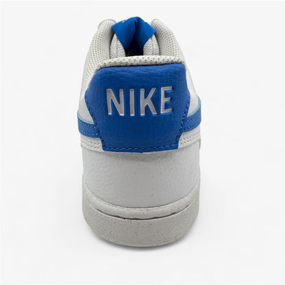 Nike Court Vision Lo NN White Light Photo Blue Mens Athletic Sneaker