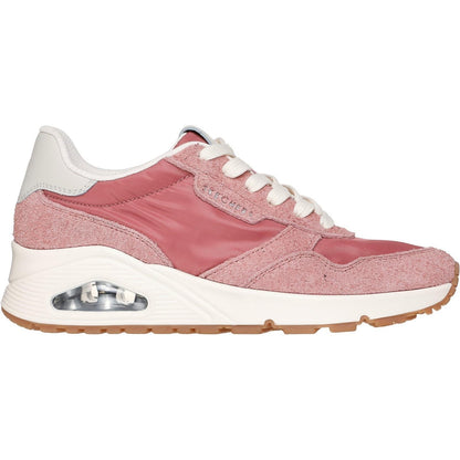 Women's Wide Fit Skechers 177857 Uno Vintage Dayz Trainers