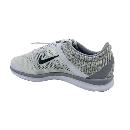 Nike In-Season TR 5 White Dark Grey Womens Size 5 Athletic Sneaker