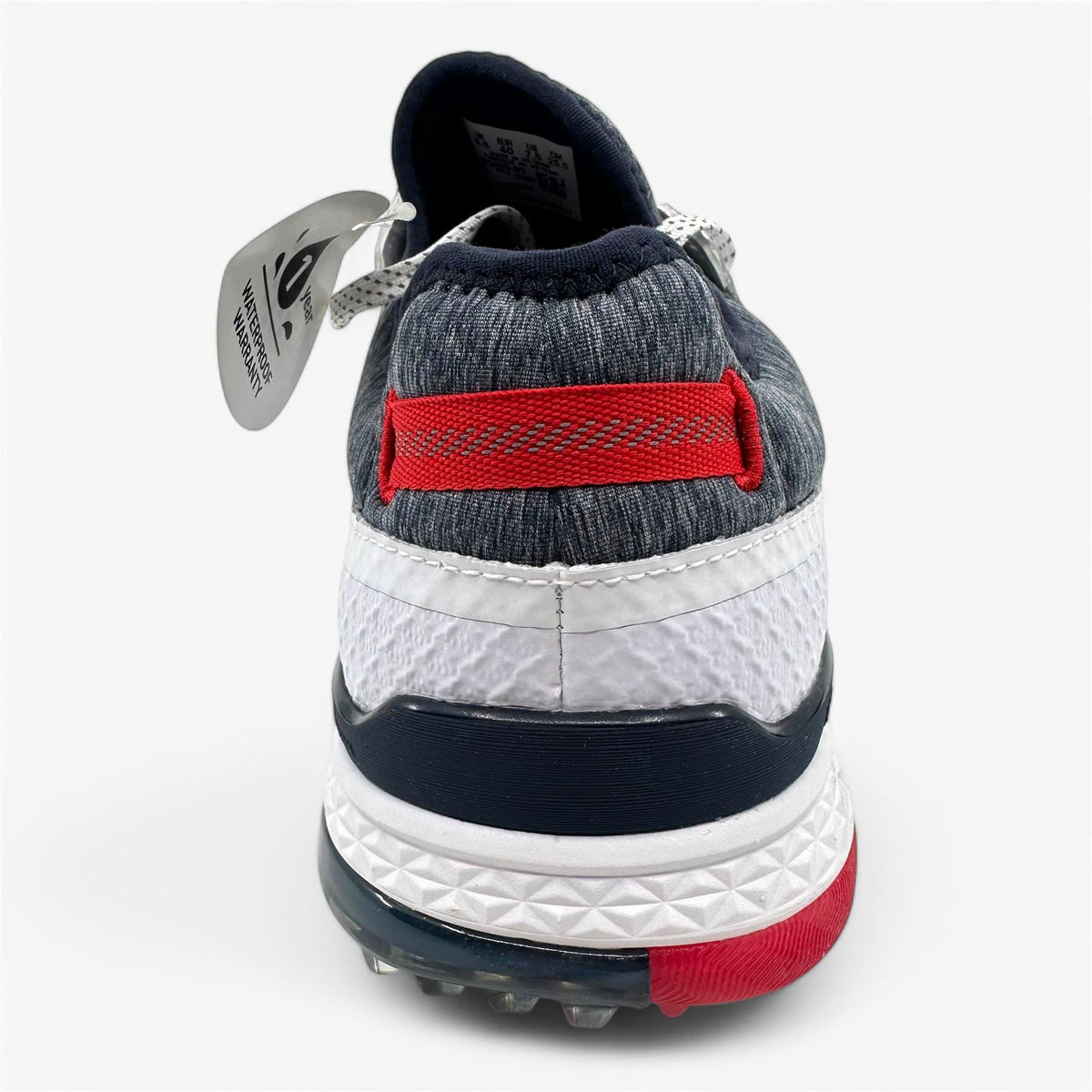 PUMA Proadapt Alphacat White Navy High Risk Red Mens Waterproof Golf Shoes