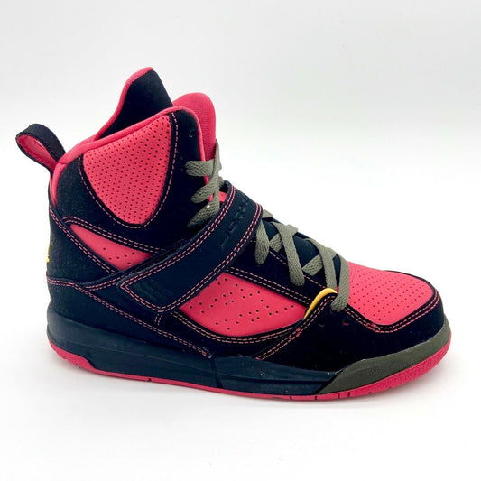 Jordan Flight 45 High PS Black Laser Orange Kids Sneakers 524863 026