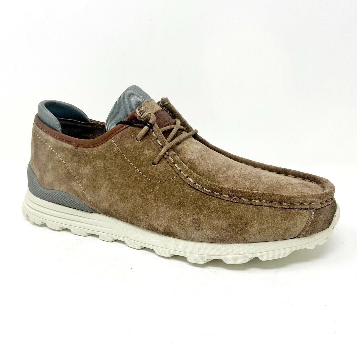 Clae Hopper Redwood Suede Mens Premium Moc Toe Casual Sneakers