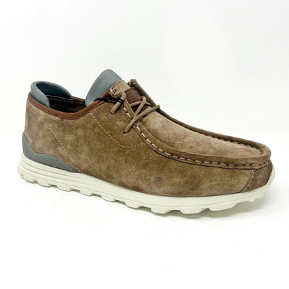 Clae Hopper Redwood Suede Mens Premium Moc Toe Casual Sneakers
