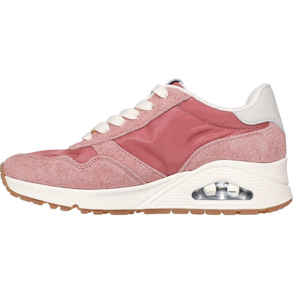 Women's Wide Fit Skechers 177857 Uno Vintage Dayz Trainers