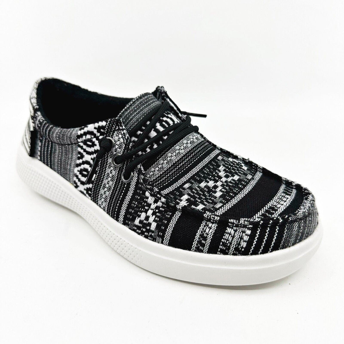 Skechers Bobs Skipper Desert Dayz Black Womens Size 5.5 Casual Shoes