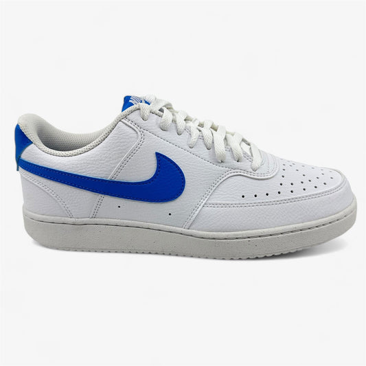 Nike Court Vision Lo NN White Light Photo Blue Mens Athletic Sneaker