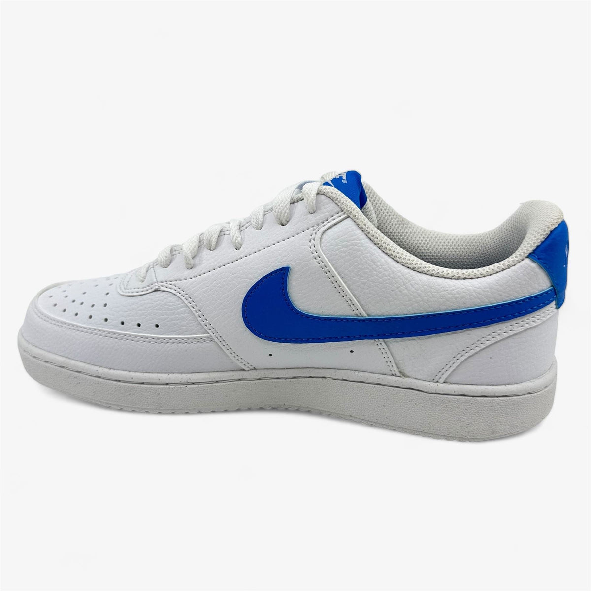 Nike Court Vision Lo NN White Light Photo Blue Mens Athletic Sneaker