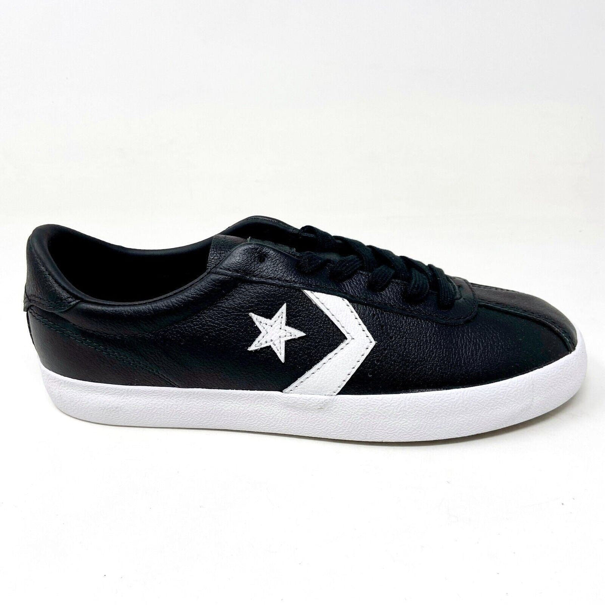 Converse Breakpoint Ox Black White Mens Leather Casual Shoes Sneakers 157776C