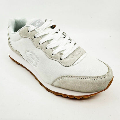 Skechers OG 85 Vibein White Womens Size 6 Athletic Sneakers