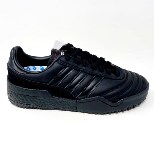 Adidas x Alexander Wang AW BBALL Soccer Triple Black Mens Size 4.5 EG0903